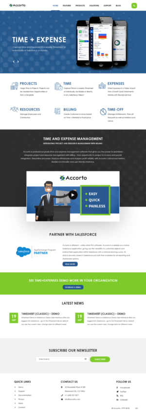 Web Design by pb for Accorto | Design: #21485659
