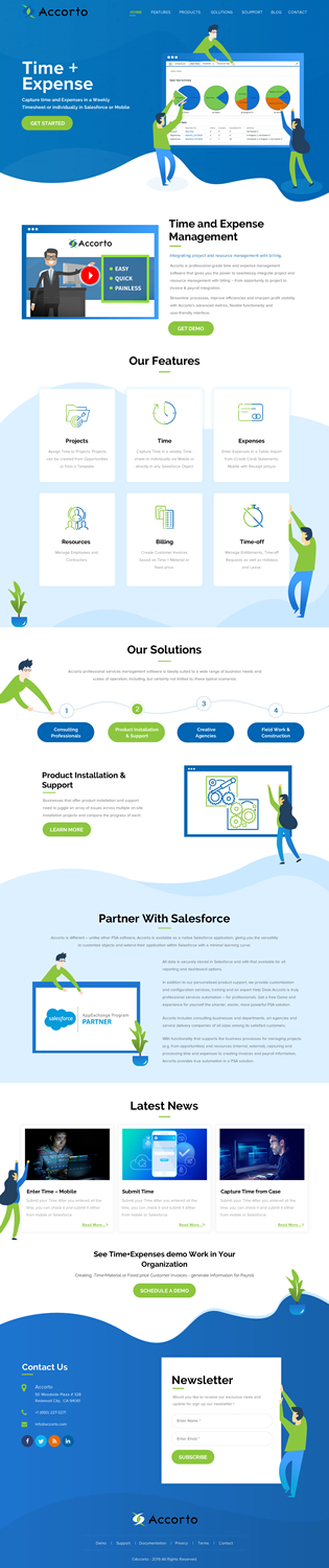 Web Design by rightway for Accorto | Design #21485493
