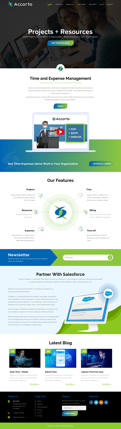 Web Design by rightway for Accorto | Design #21485494