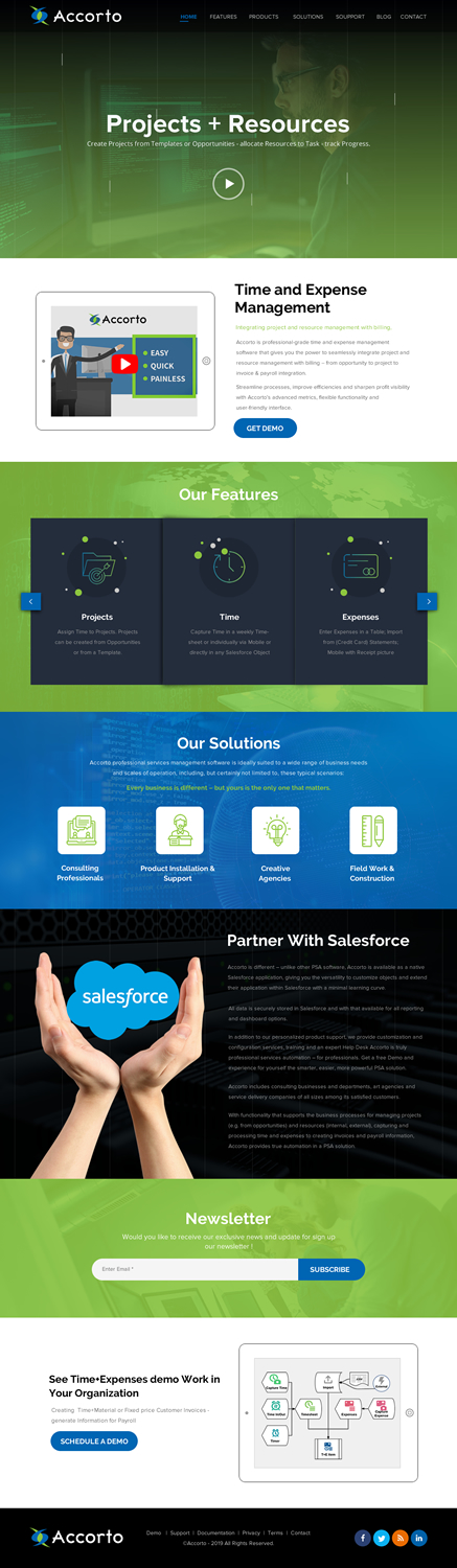 Web Design by rightway for Accorto | Design #21485495
