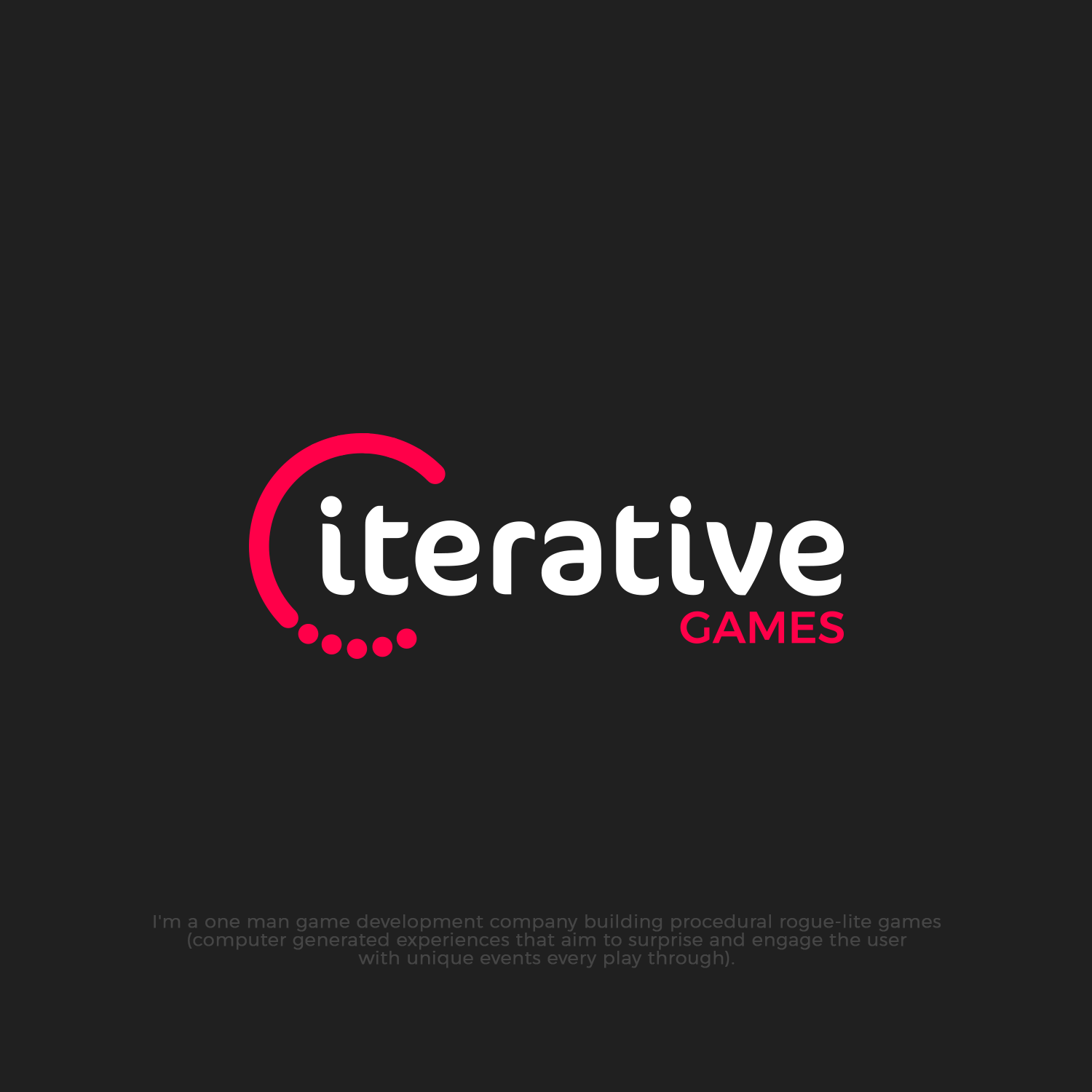 Logo Design by Tiago Pereira for Iterative Games | Design #21486318