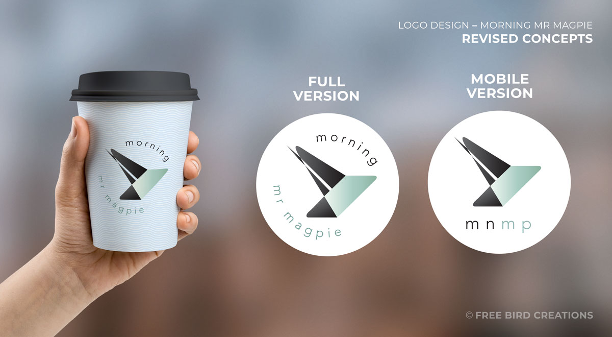 Logo Design by Lydia West for Morning Mr Magpie | Design #21491192