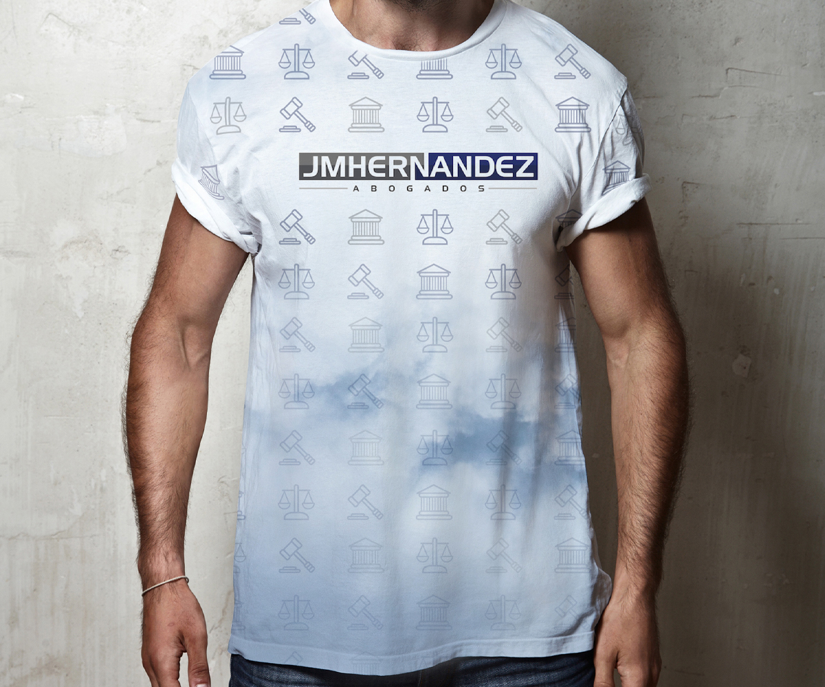 Diseño de Camiseta por It's Ercan para JMHERNANDEZ ABOGADOS | Diseño #21487088