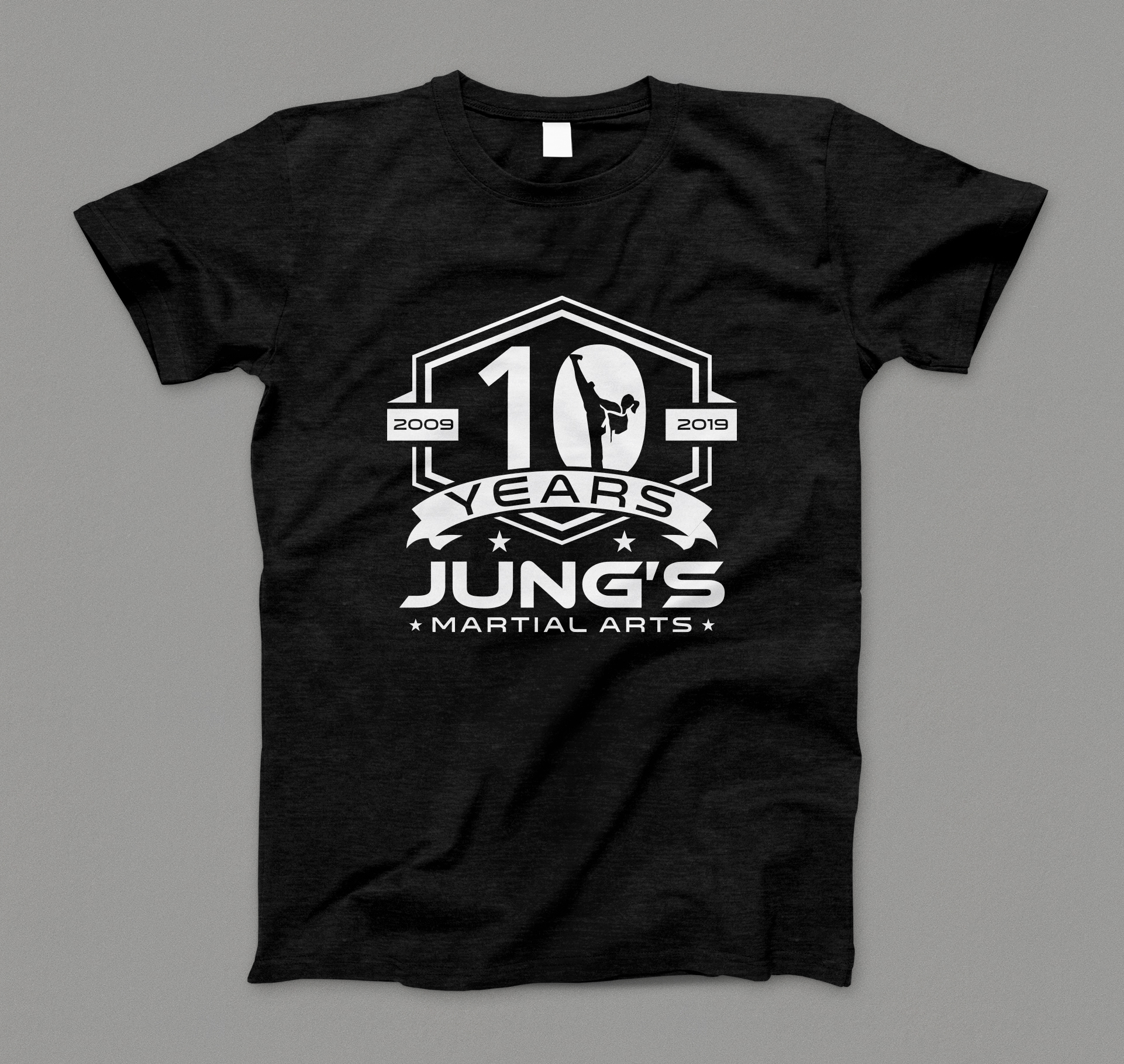 T-Shirt-Design von Barney Stinson für Jung's Martial Arts | Design #21534308