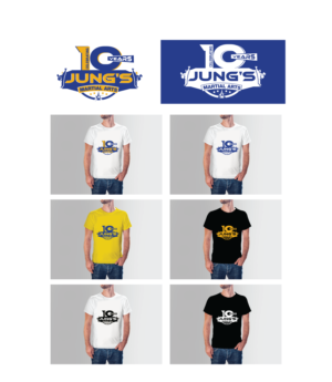 Jung's martial Arts 10 year celebration shirt | T-Shirt-Design von Benson M.