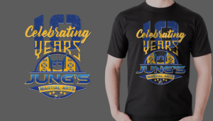 Jung's martial Arts 10 year celebration shirt | T-Shirt-Design von SAI DESIGNS