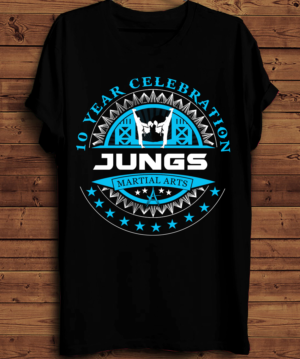 Jung's martial Arts 10 year celebration shirt | T-Shirt-Design von creative gravity
