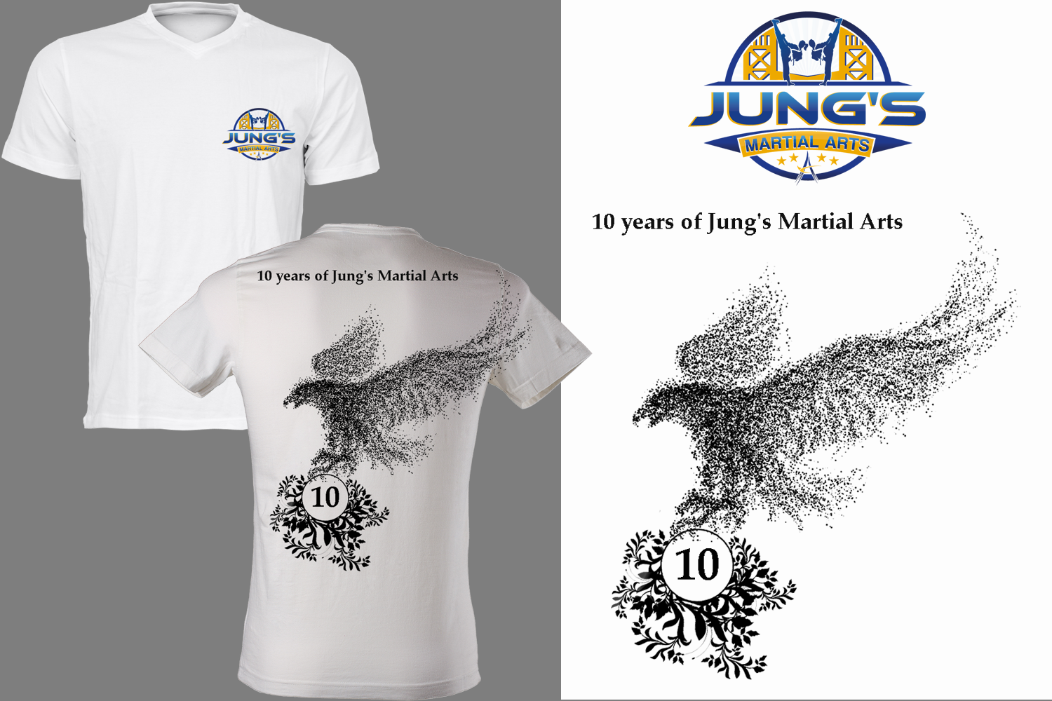 T-shirt Design by Hamzabn for Jung's Martial Arts | Design #21496942