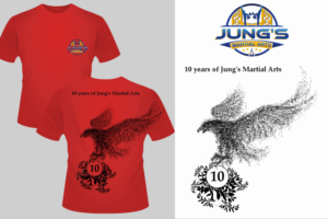 Diseño de Camiseta por Hamzabn para Jung's Martial Arts | Diseño: #21496943