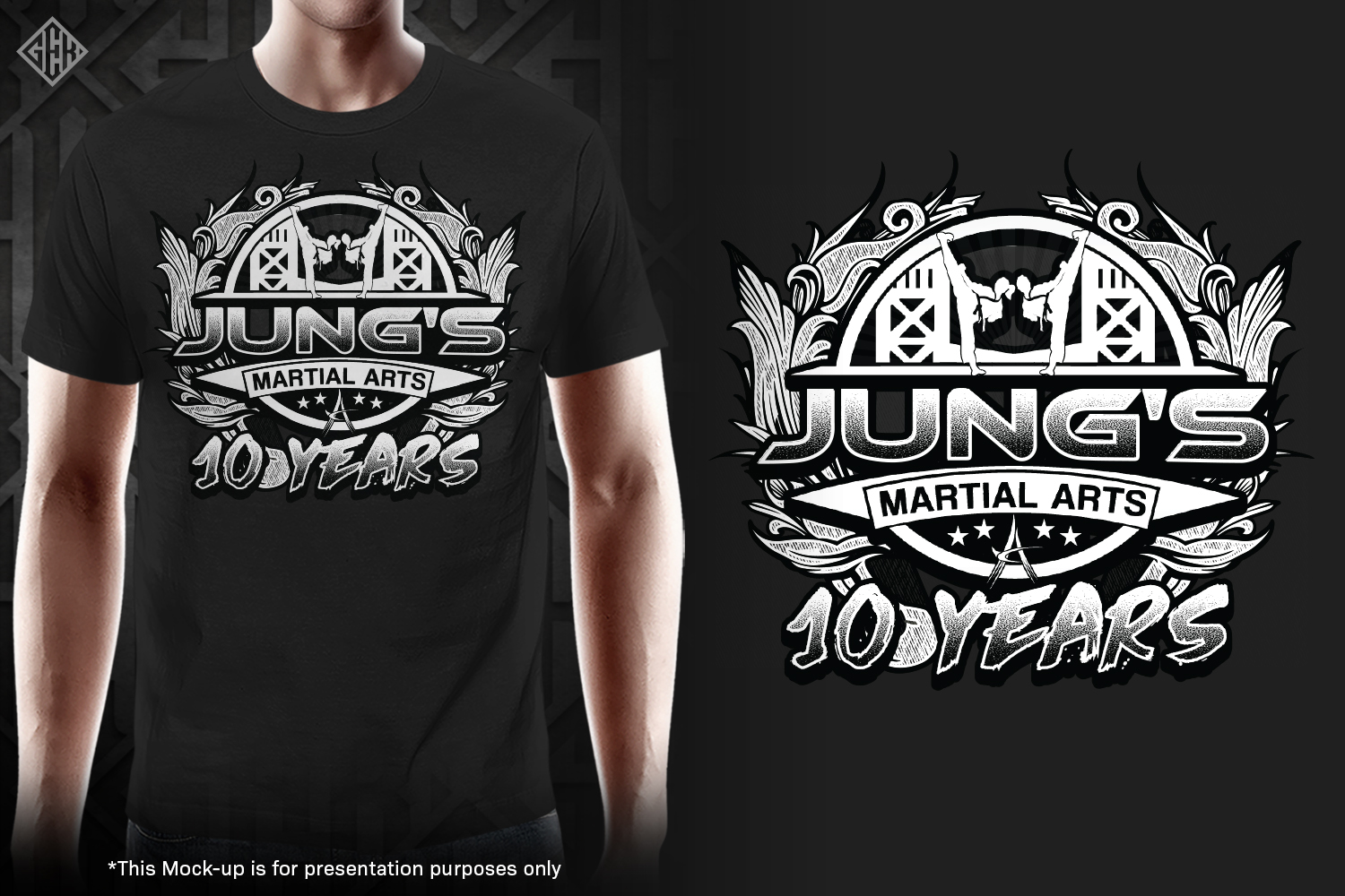 T-Shirt-Design von gekgrfx für Jung's Martial Arts | Design #21529432
