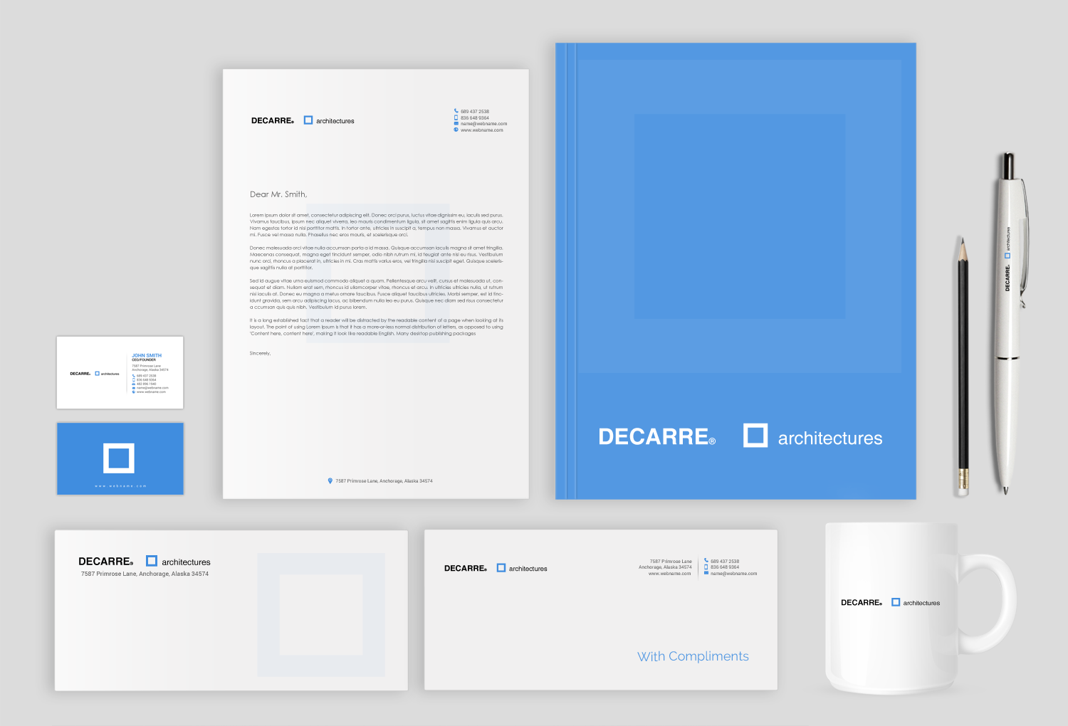 Stationery Design by chandrayaan.creative for this project | Design #21495384