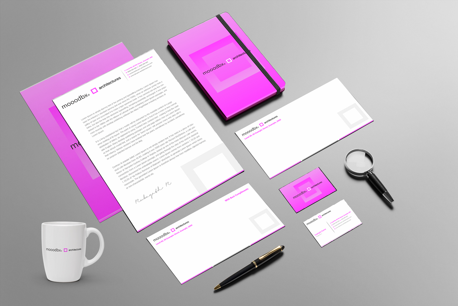 Stationery Design by Petter Goms for this project | Design #21548826
