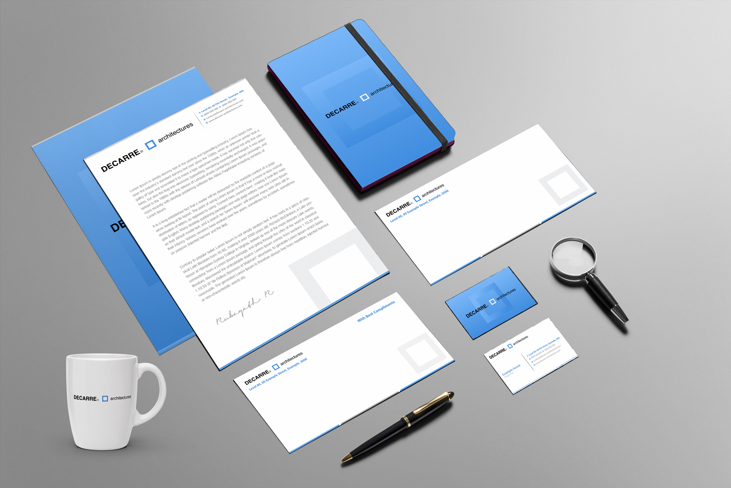 Stationery Design by Petter Goms for this project | Design #21549041