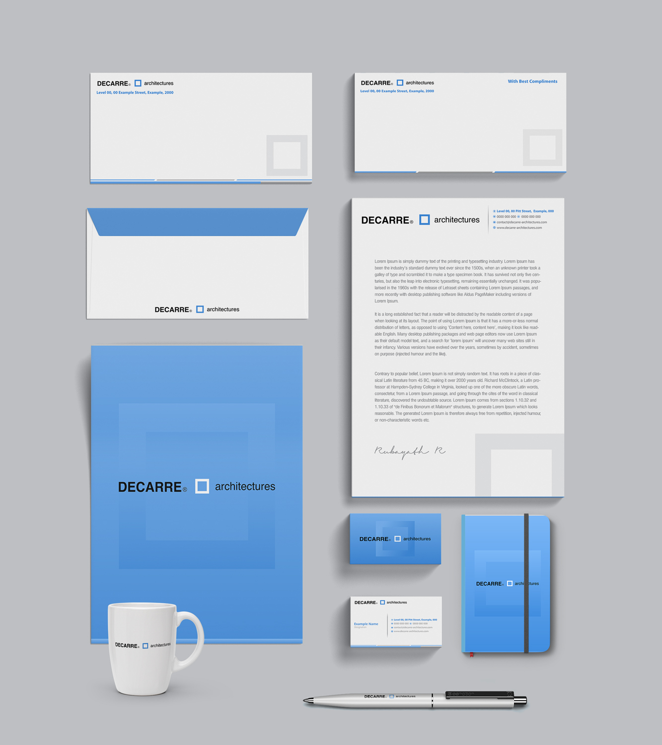 Stationery Design by Petter Goms for this project | Design #21549745