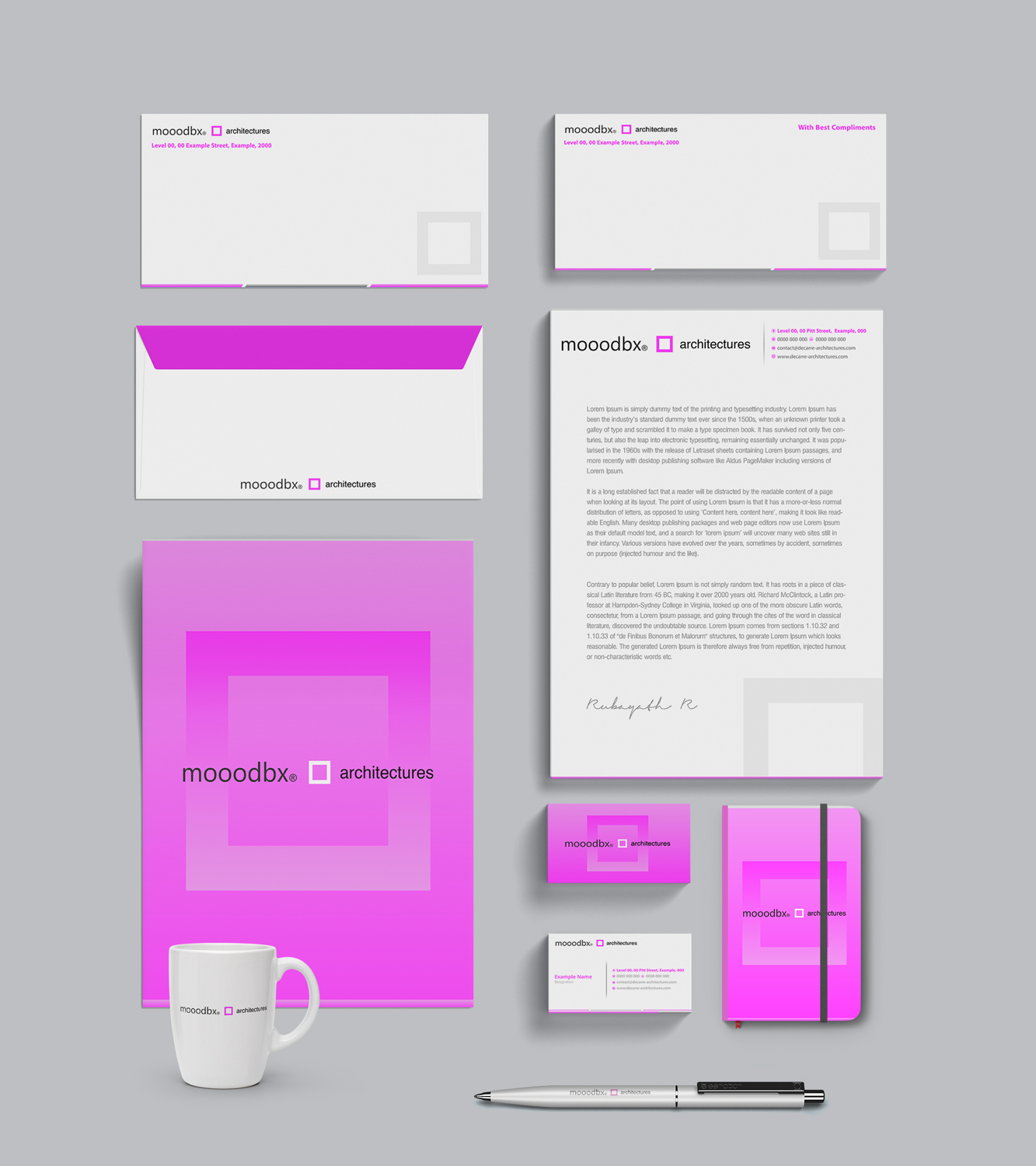 Stationery Design by Petter Goms for this project | Design #21549798