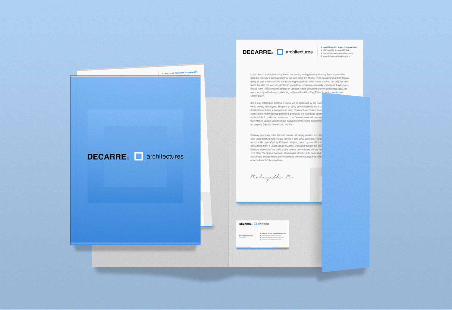 Stationery Design by Petter Goms for this project | Design #21494614