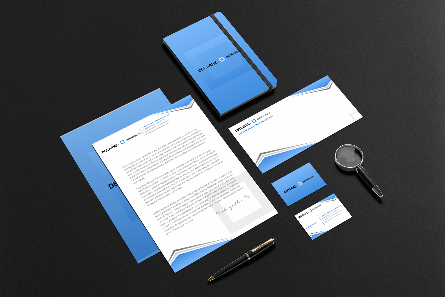 Stationery Design by Petter Goms for this project | Design #21495759