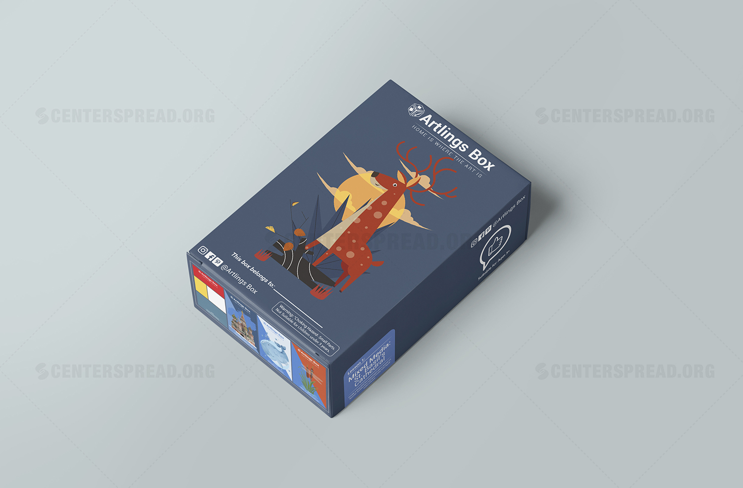 Design Emballage par CENTERSPREAD pour Artlings Box | Design #21625681