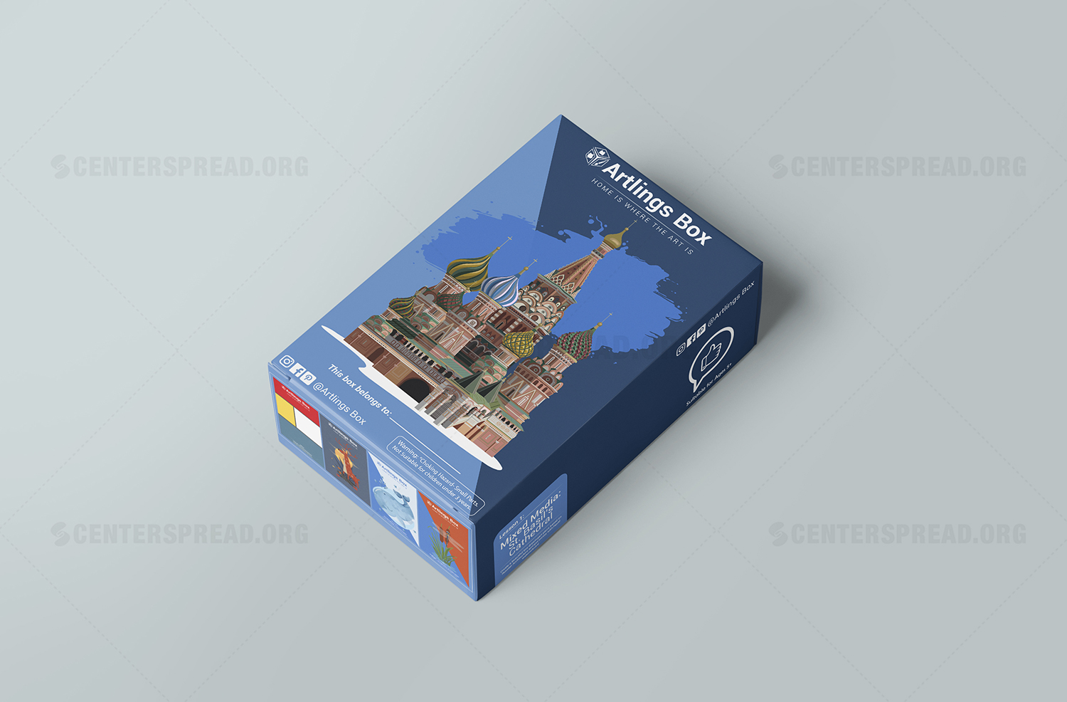 Design Emballage par CENTERSPREAD pour Artlings Box | Design #21625682