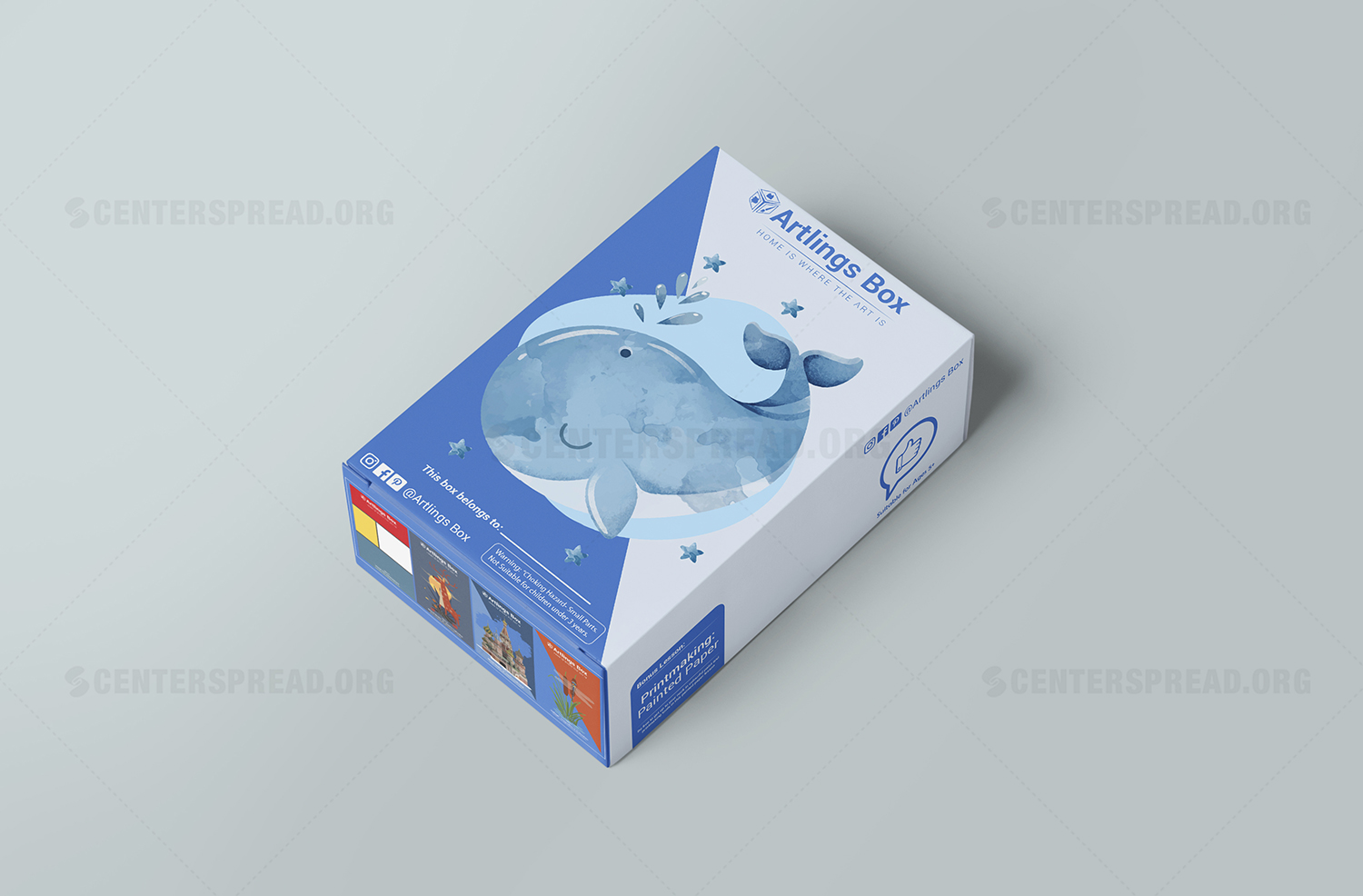 Design Emballage par CENTERSPREAD pour Artlings Box | Design #21625683