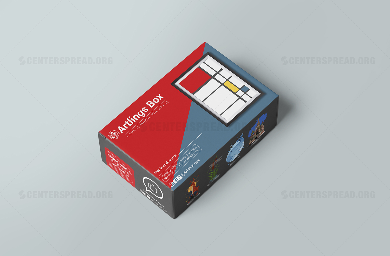 Design Emballage par CENTERSPREAD pour Artlings Box | Design #21653575