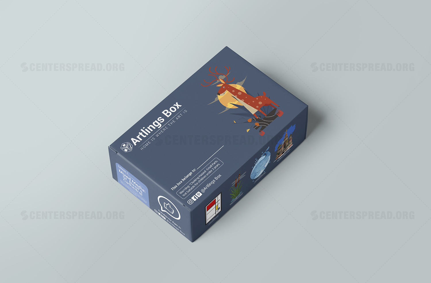 Design Emballage par CENTERSPREAD pour Artlings Box | Design #21653576