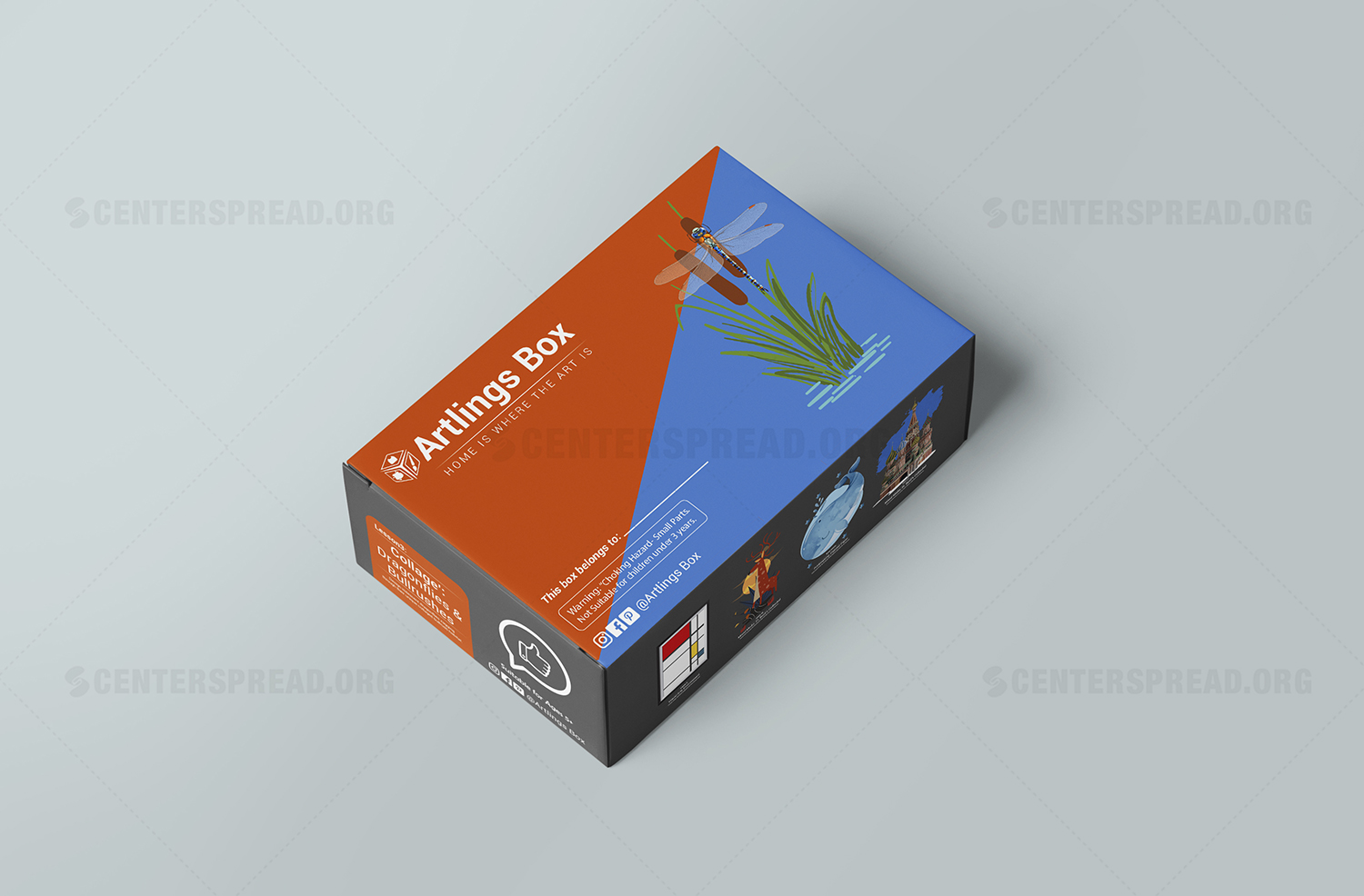 Design Emballage par CENTERSPREAD pour Artlings Box | Design #21653577