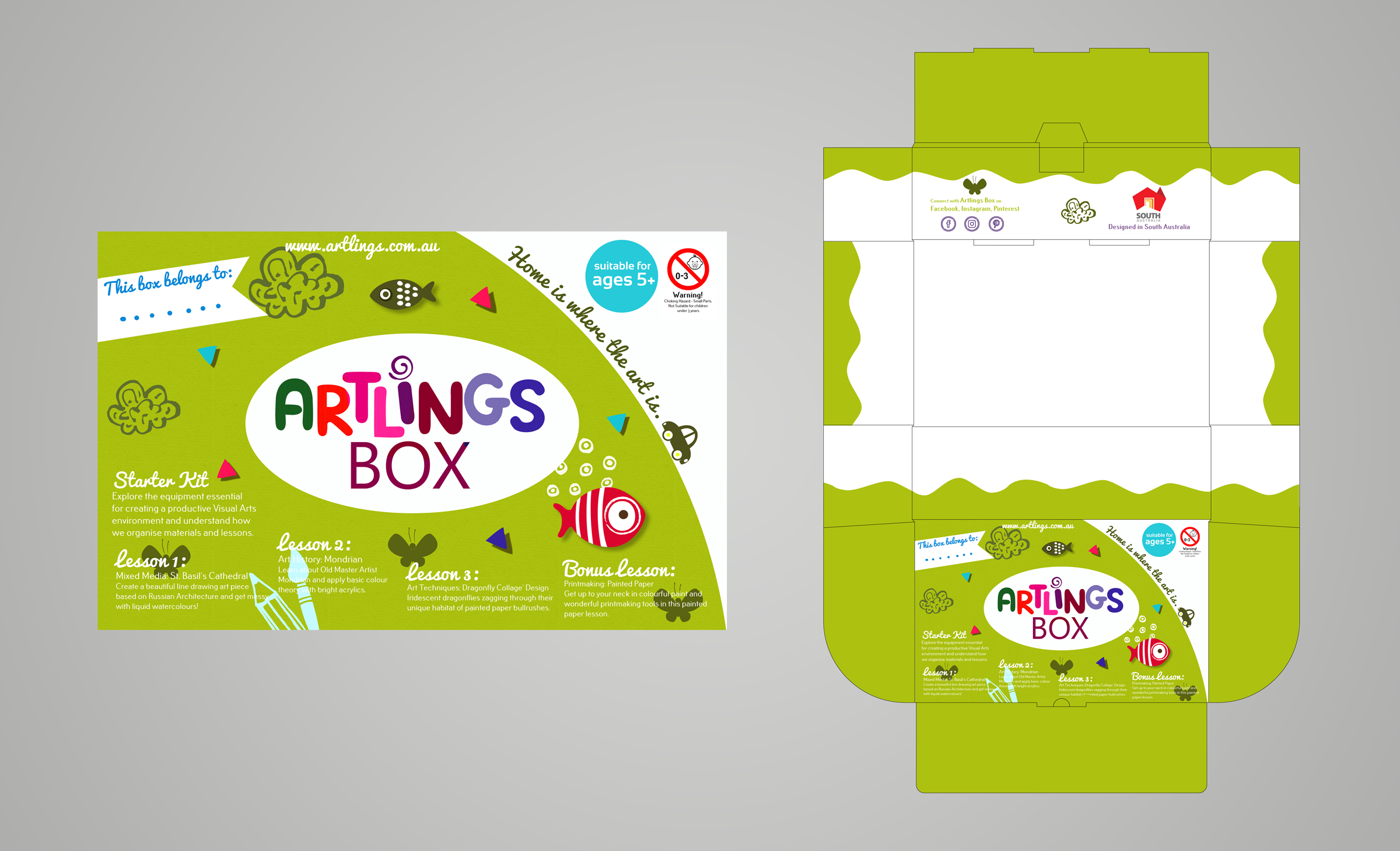 Design Emballage par elliat_ra pour Artlings Box | Design #21700816
