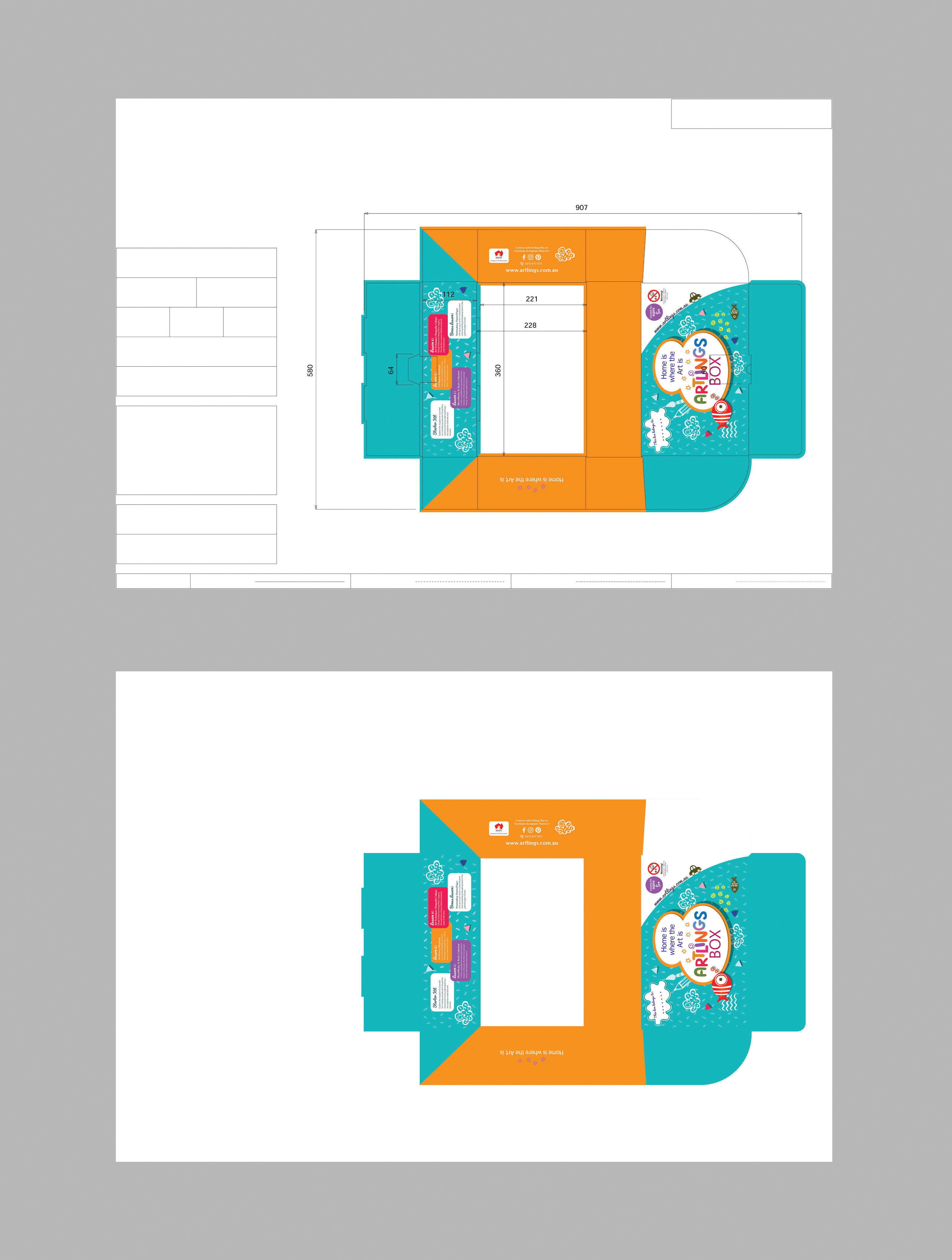 Design Emballage par elliat_ra pour Artlings Box | Design #21855593