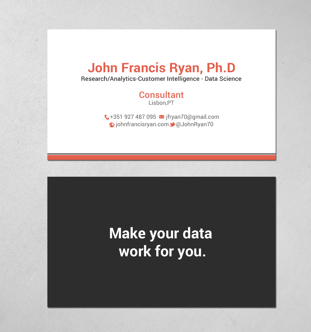 Business Card Design by chandrayaan.creative for this project | Design #21502389