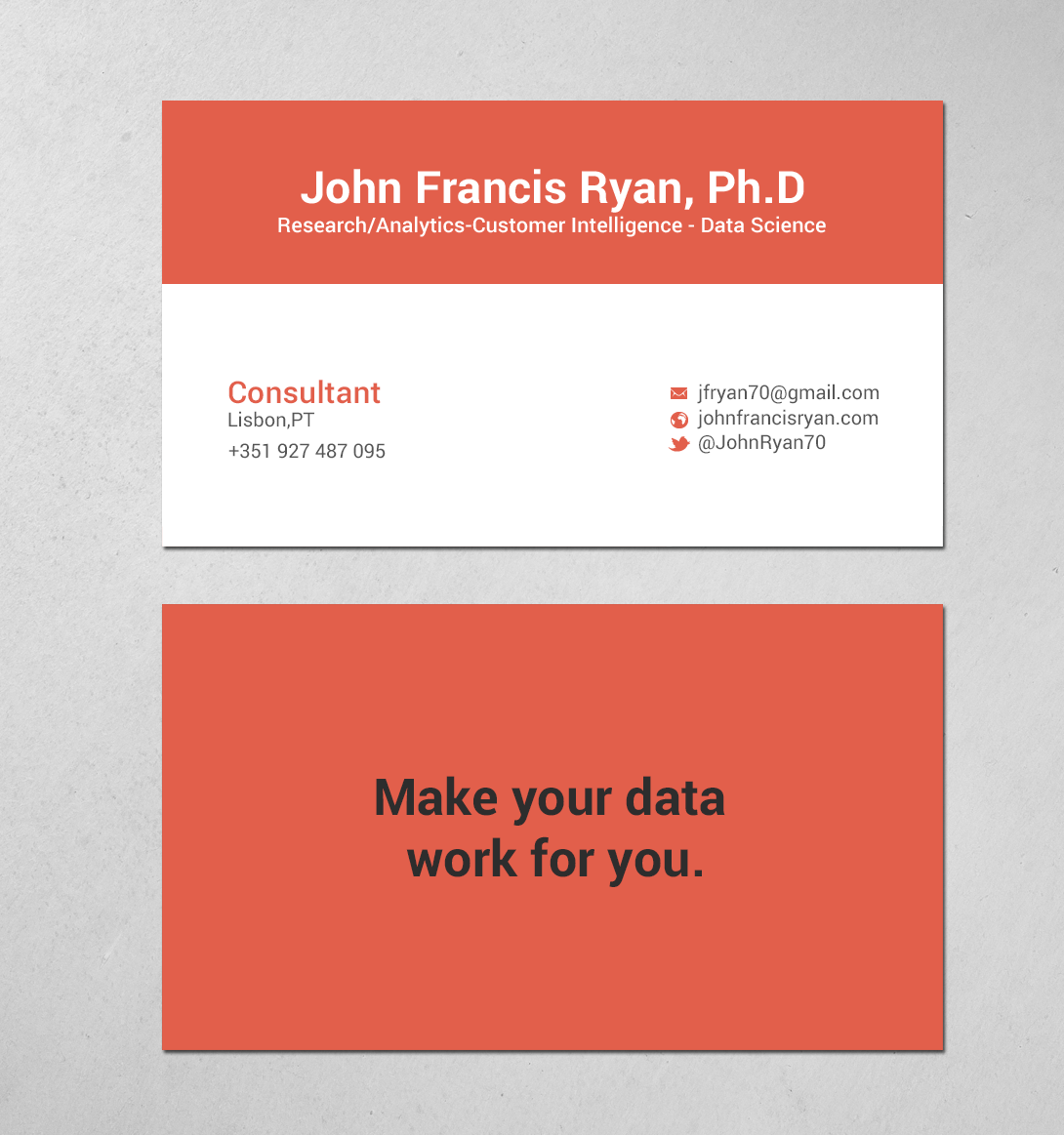 Diseño de Tarjeta de Presentación por chandrayaan.creative para este proyecto | Diseño #21502390