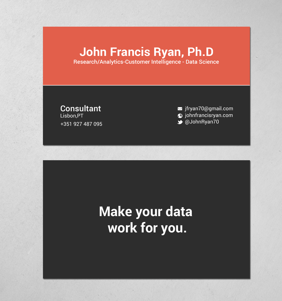 Diseño de Tarjeta de Presentación por chandrayaan.creative para este proyecto | Diseño #21502391