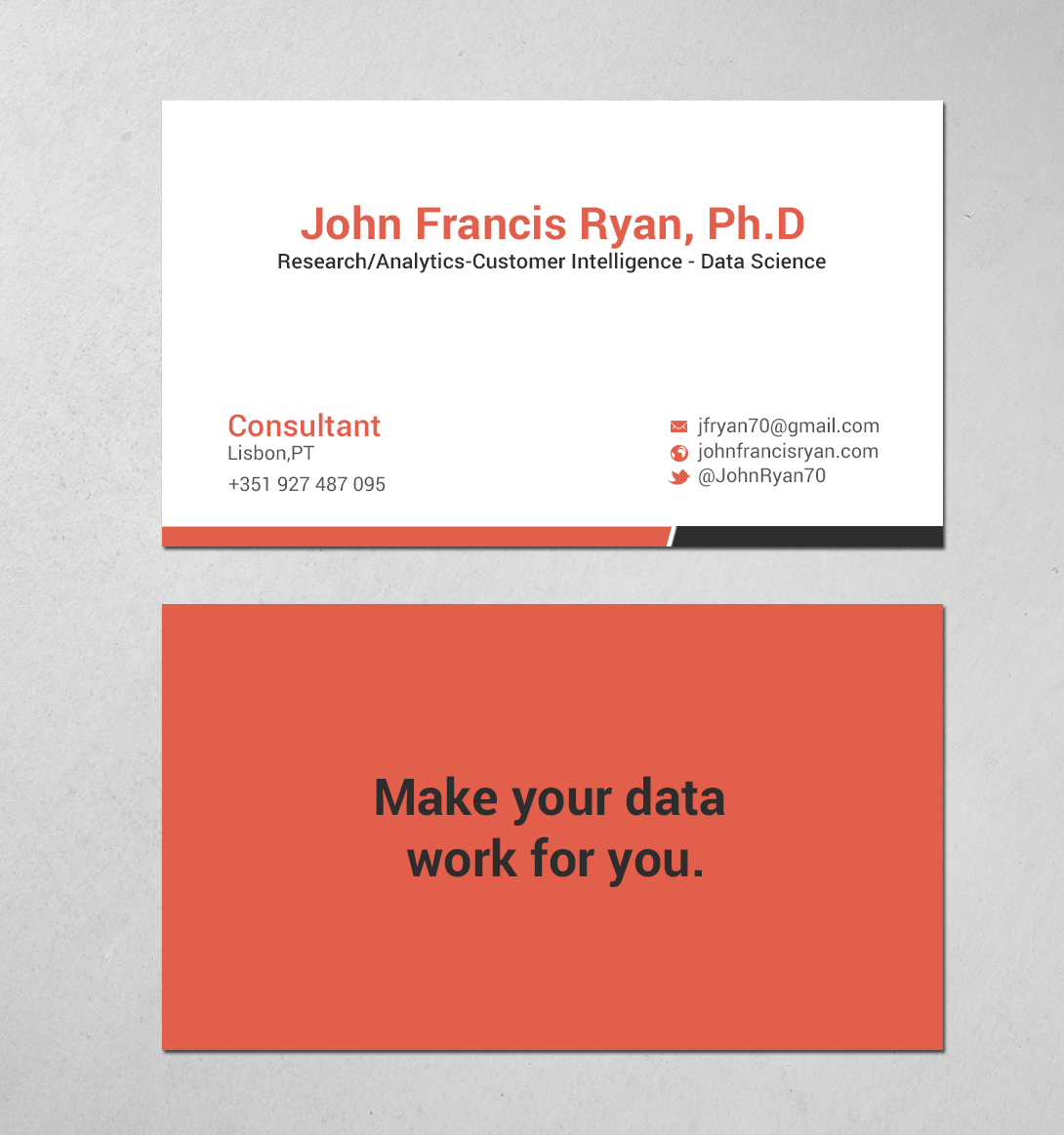 Business Card Design by chandrayaan.creative for this project | Design #21502392