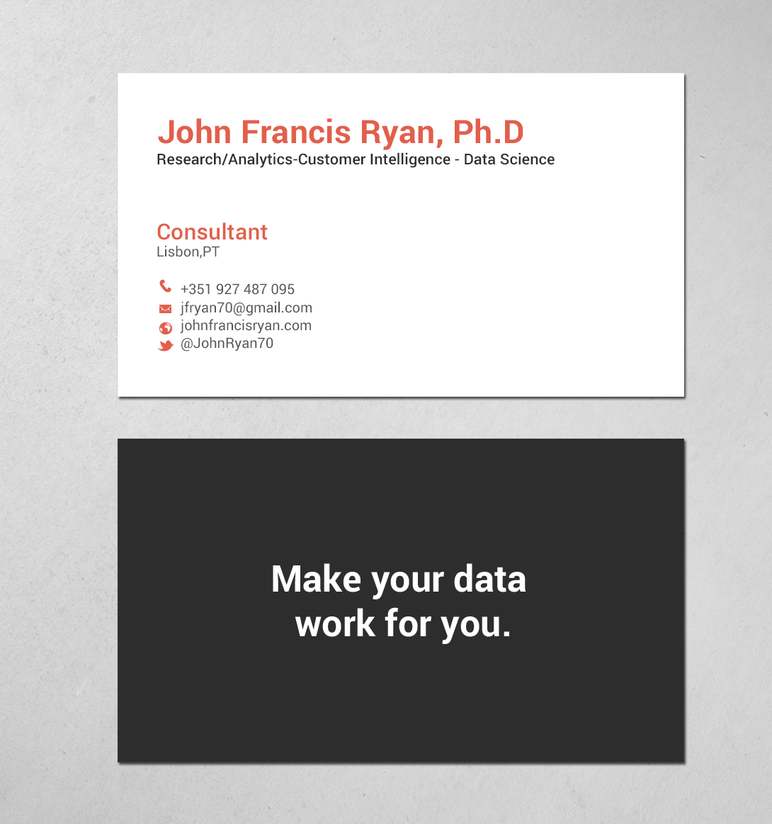 Business Card Design by chandrayaan.creative for this project | Design #21502393