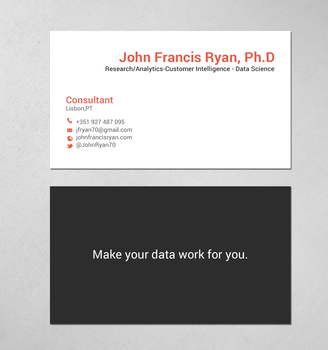 Business Card Design by chandrayaan.creative for this project | Design #21502397