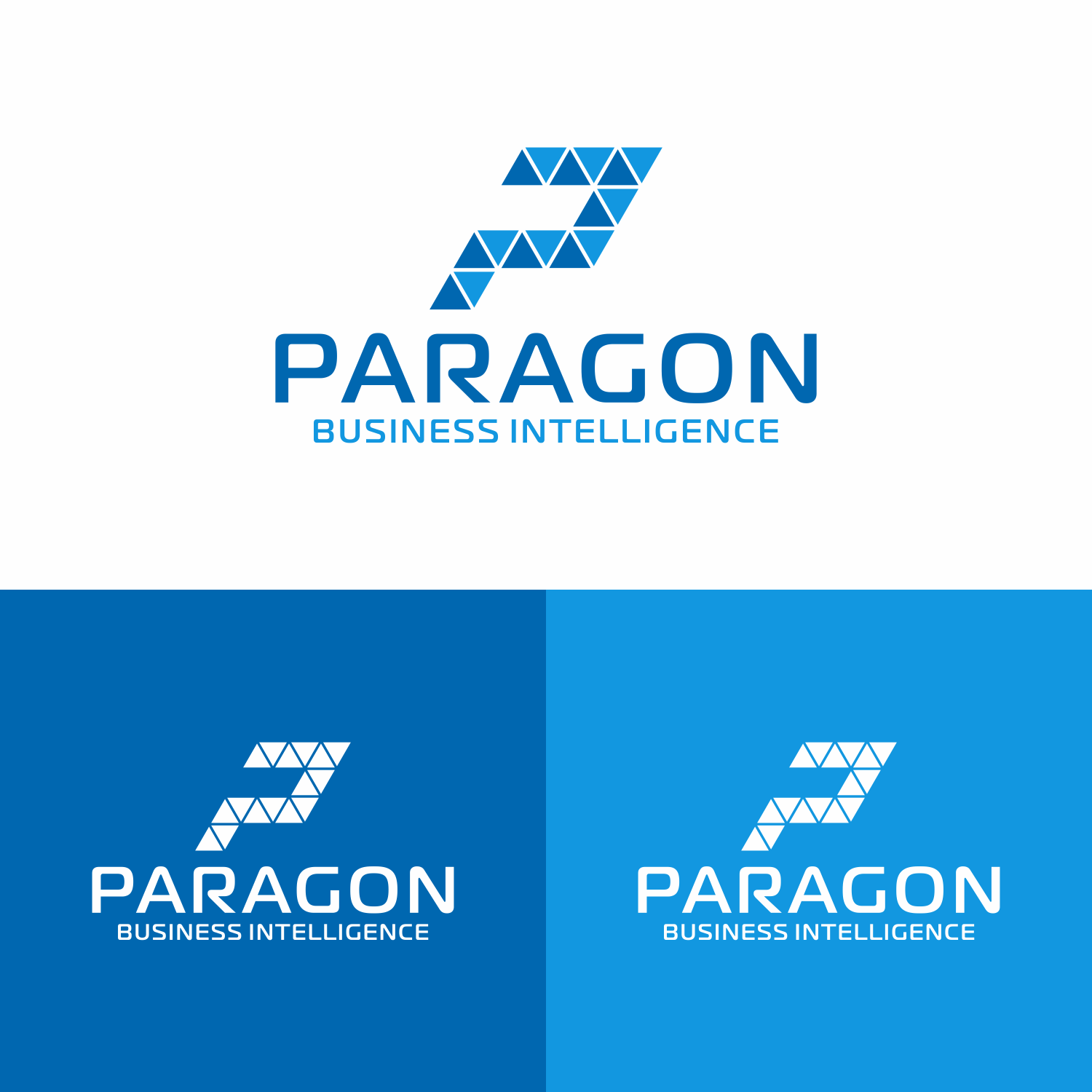 Logo Design by saher khan 2 for Paragon Business Intelligence | Design #21490630