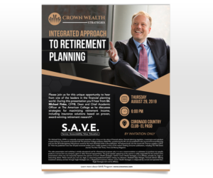 New Invitation Design Project Investment Seminar | Invitation Design by Luniere Designs