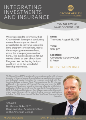 New Invitation Design Project Investment Seminar | Invitation Design by dan-D-dan