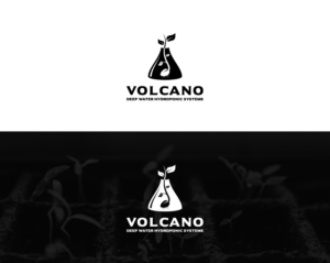 Volcano Deep Water Hydroponic Systems | Logo Design by MrBranding