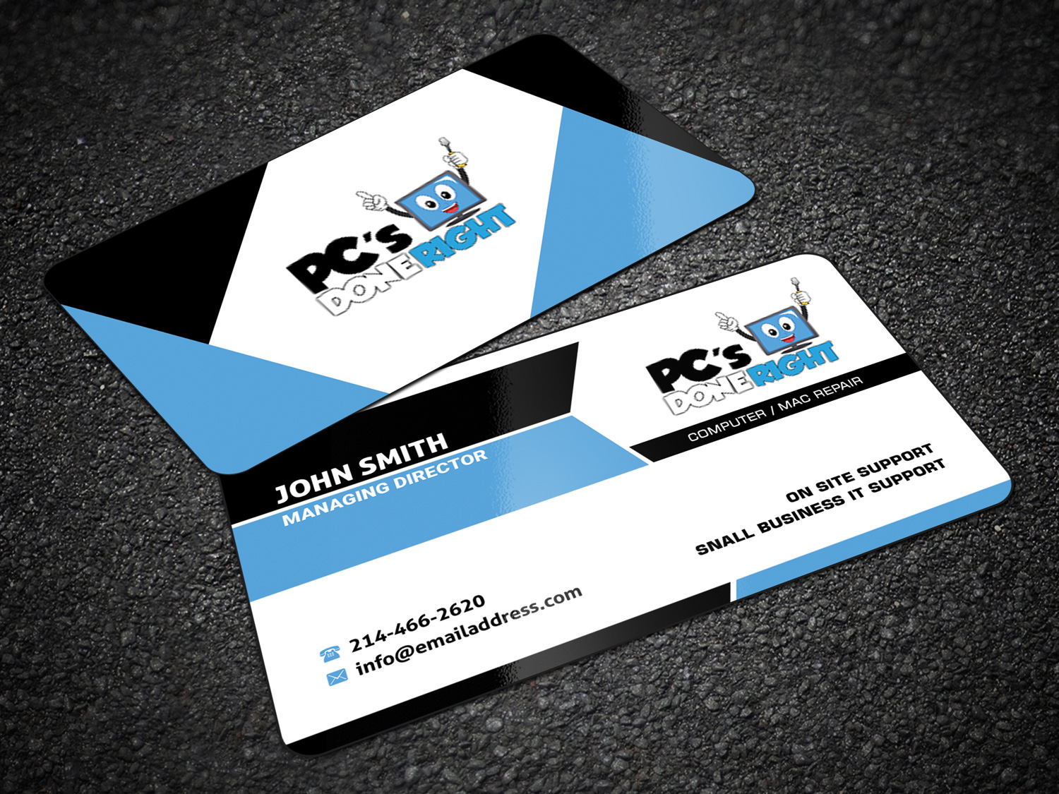 Business Card Design by Sandaruwan for this project | Design #21501754
