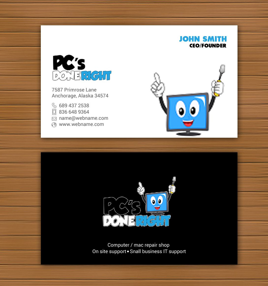 Business Card Design by chandrayaan.creative for this project | Design #21502593
