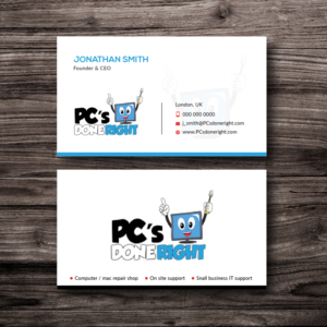 Business Card Design by Bold Pixels for this project | Design: #21513372