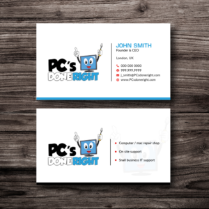 Business Card Design by Bold Pixels for this project | Design: #21513408