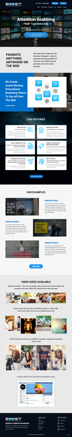 Web Design by pb for Shane | Design: #21527633