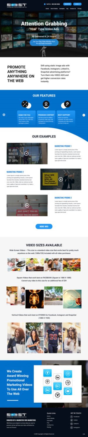 Web Design by pb for Shane | Design: #21497103