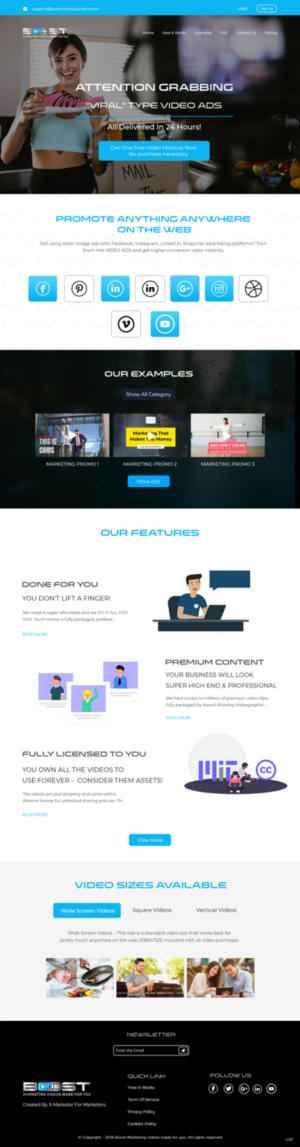 Web Design by pb for Shane | Design: #21497105