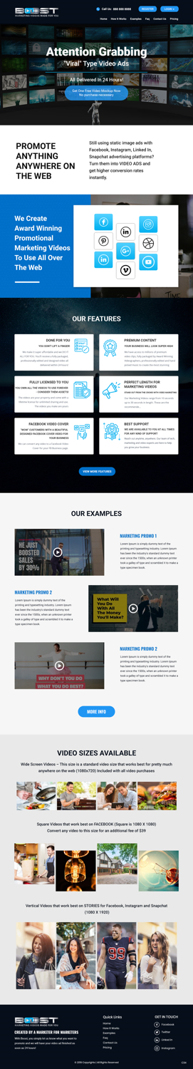 Web Design by pb for Shane | Design: #21505309
