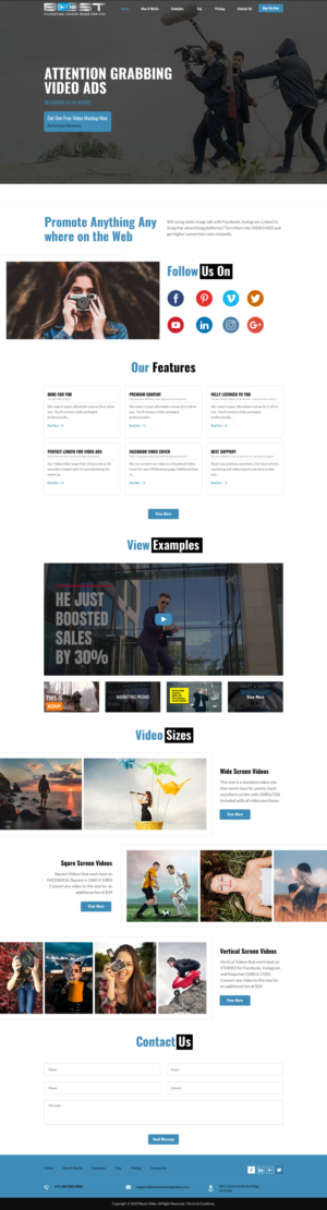 Web Design by rightway for Shane | Design: #21802591