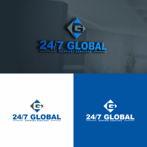 24/7 Global Support | Logo-Design von tejo