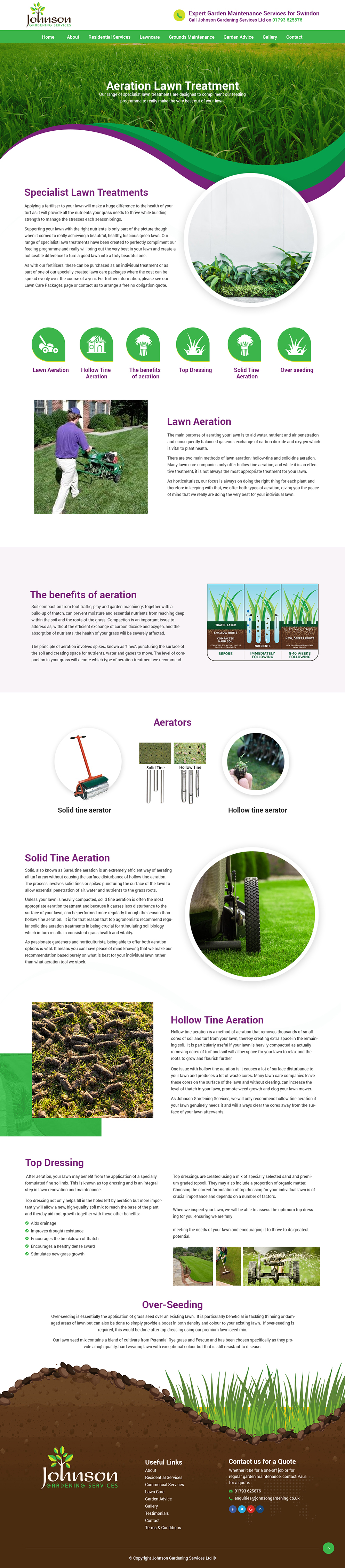 Diseño Wordpress por syrwebdevelopment para Johnson Gardening Services Ltd | Diseño #21525620